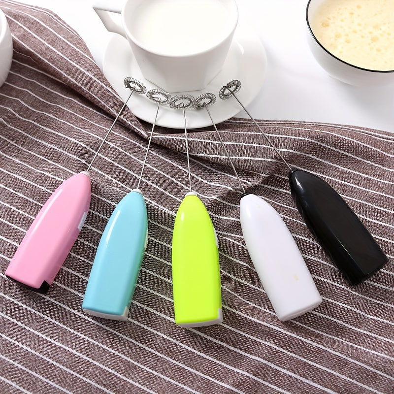Handheld Milk Frother Electric Whisk for Lattes and Matcha Compact and Battery-Powered