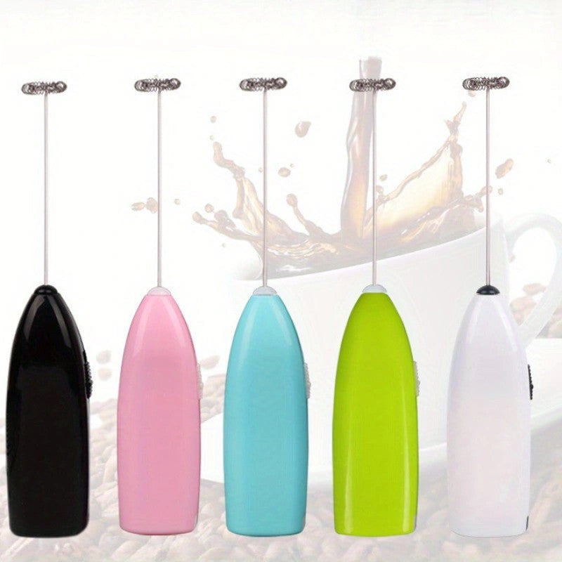 Handheld Milk Frother Electric Whisk for Lattes and Matcha Compact and Battery-Powered