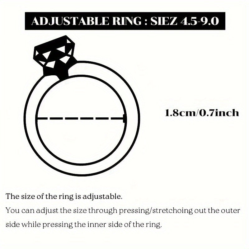 Anillo de moissanita rosa de 1ct, plata de ley, chapado en oro de 18K, diseño floral, hipoalergénico