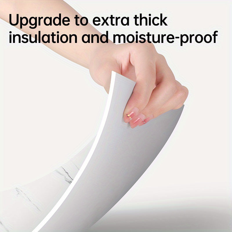 Имитированный мраморный плиточный пенопластовый настенный стикер водонепроницаемый самоклеящийся обои для ванной комнаты кухни гостиной спальни офиса