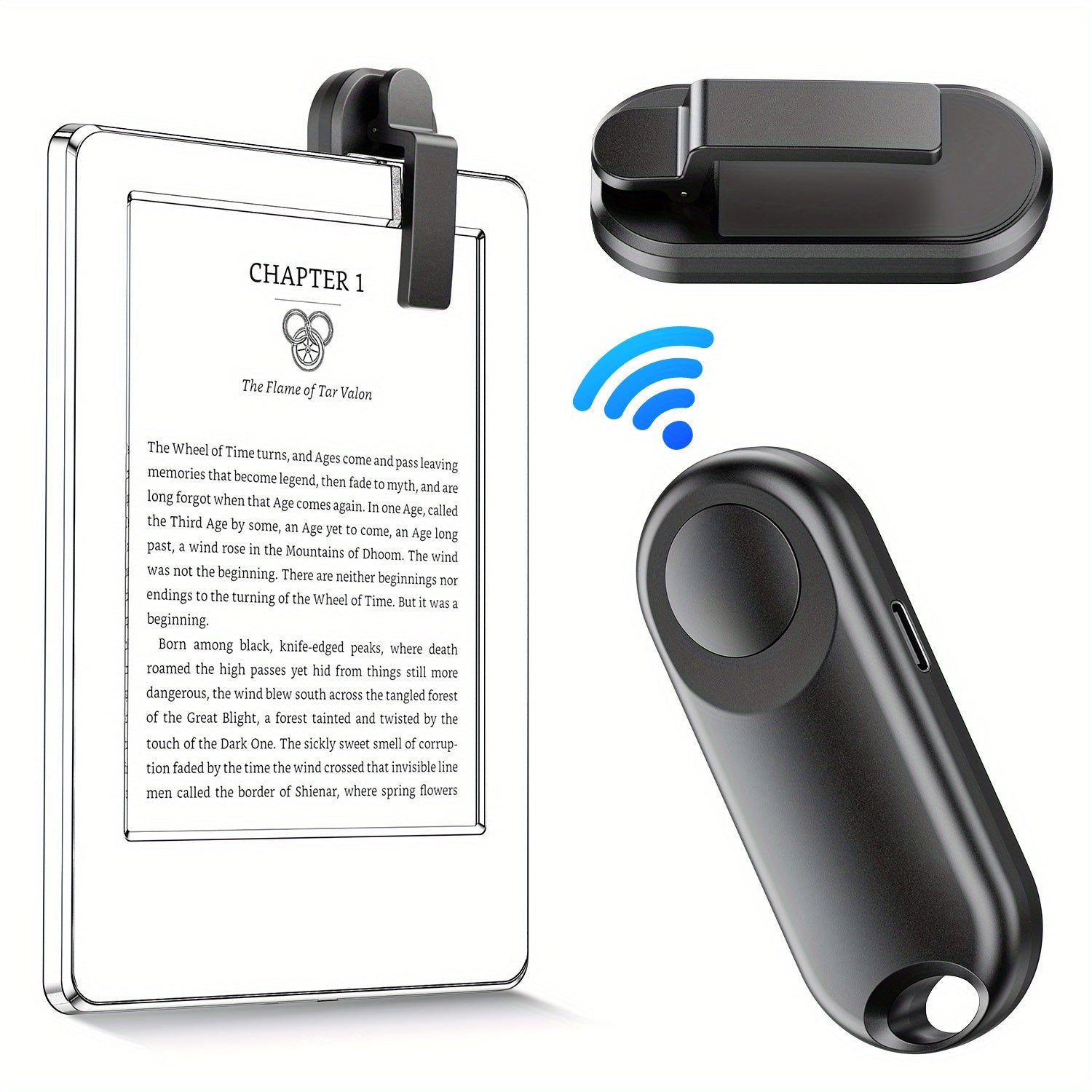 Rechargeable Infrared Remote Control for Kindle iPad Surface Android Tablets