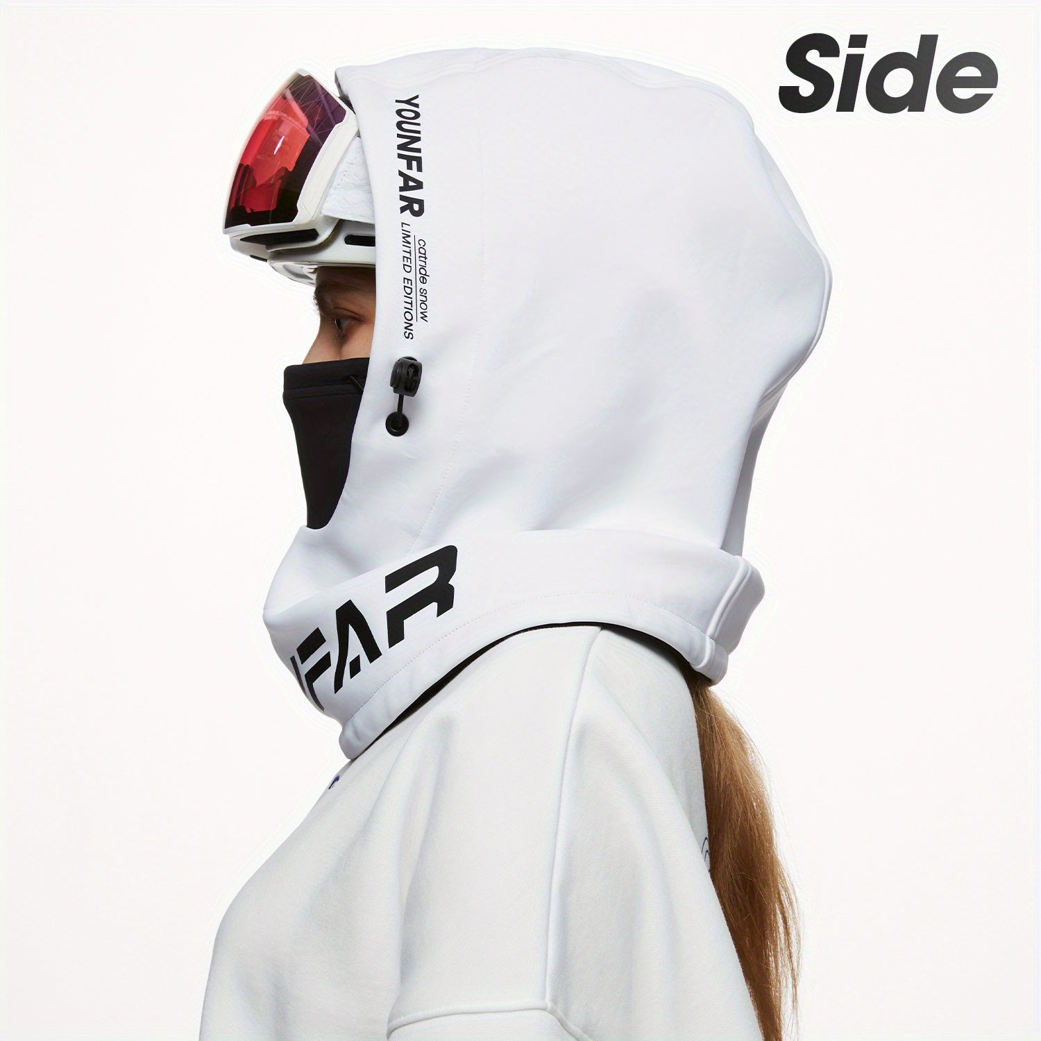 Winter Windproof Hooded Scarf with Balaclava for Skiing and Snowboarding