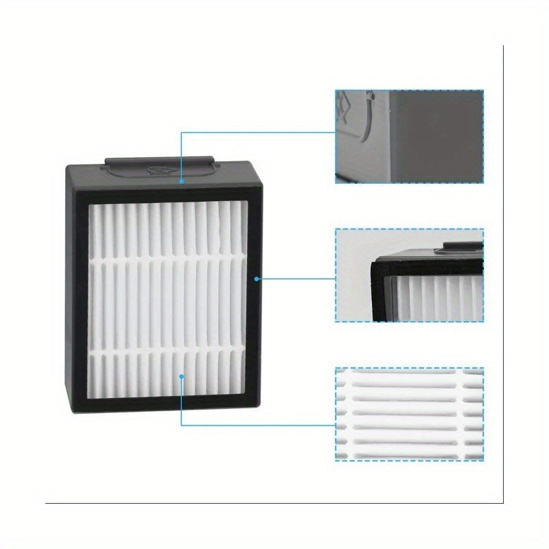Robot changyutgich uchun 10 HEPA filtri, E5 dan J8 modellari bilan mos, havo sifatini yaxshilash