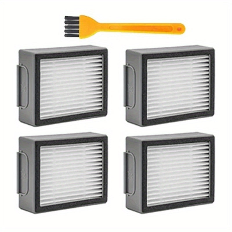 Robot tozalash vositalari, havoni tozalash qurilmasi uchun 5 ta HEPA filtri almashtirish to'plami, oq