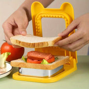 Stainless Steel Square Sandwich Maker for Breakfast and Dessert