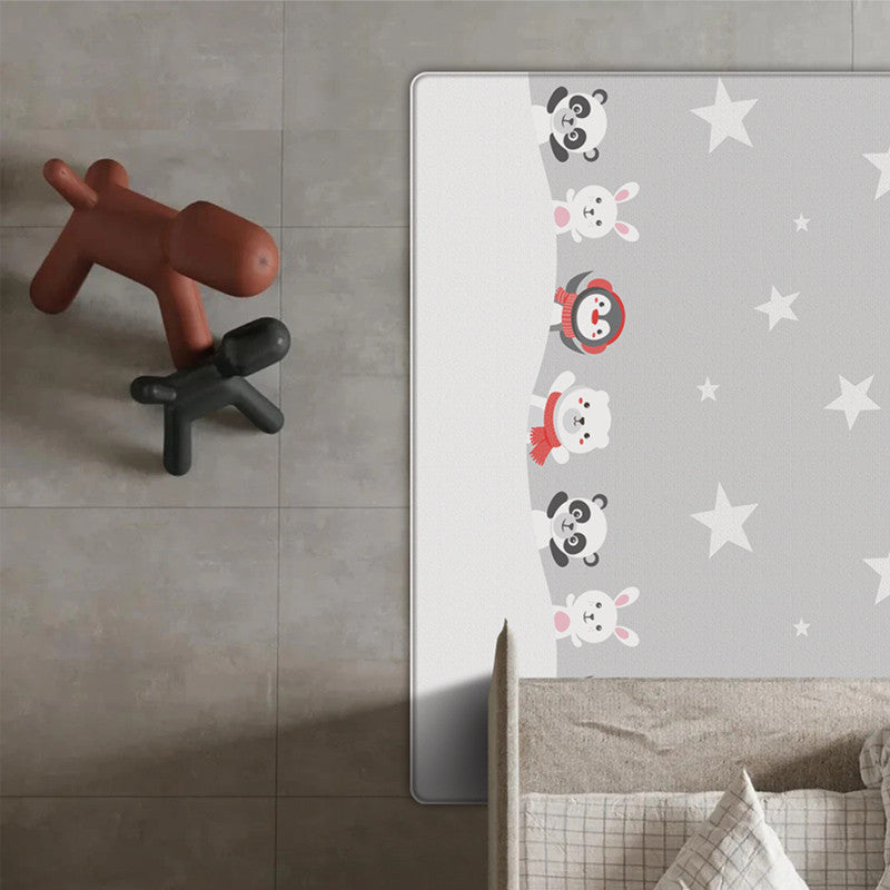 Alfombra de juego para niños, de espuma de PE no tóxica, suave y segura, para gatear y tiempo de barriga en el suelo