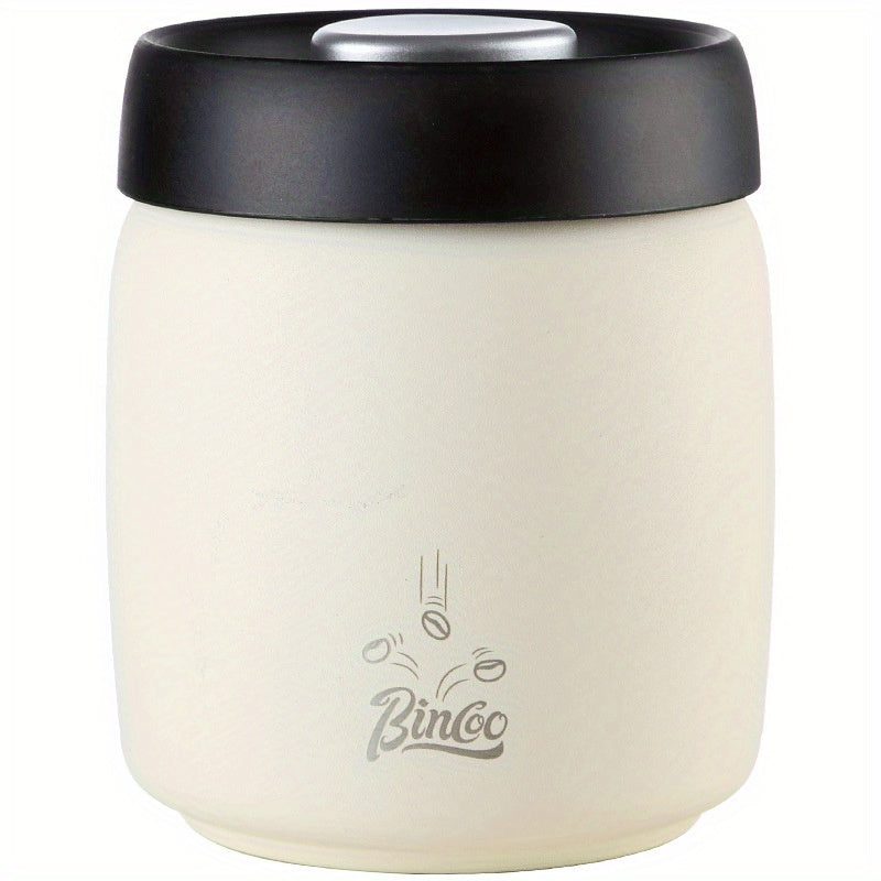 Stainless Steel Coffee Canister Vacuum Sealed Storage Jar for Coffee Beans