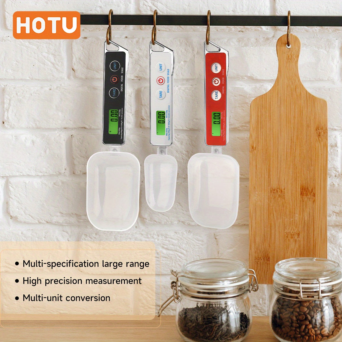 Portable Digital Measuring Spoon Scale for Accurate Gram and Ounce Measurements