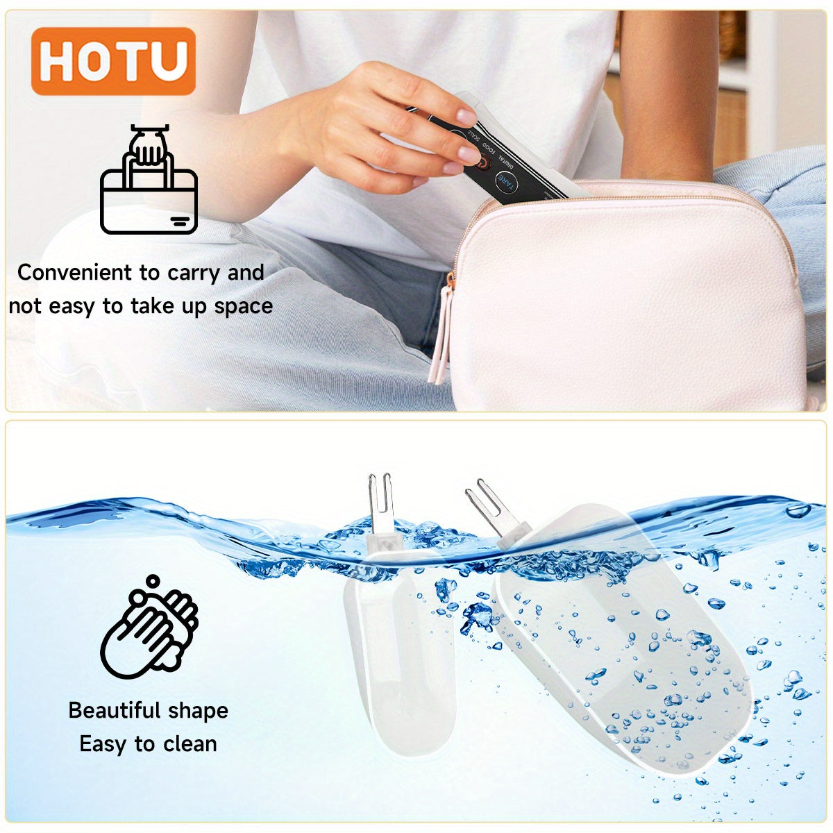 Portable Digital Measuring Spoon Scale for Accurate Gram and Ounce Measurements