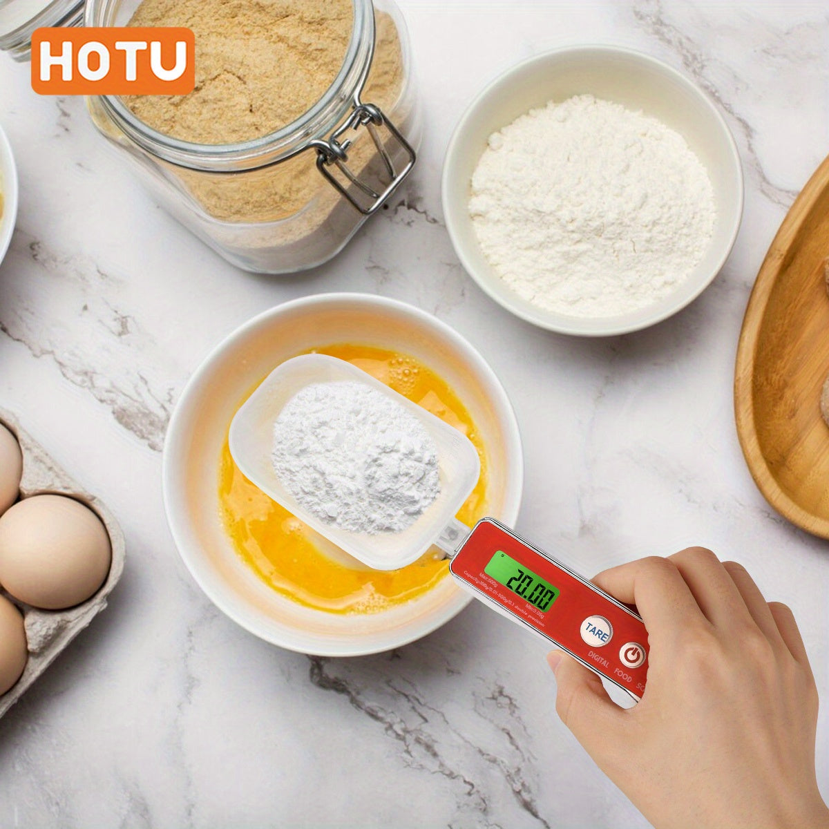 Portable Digital Measuring Spoon Scale for Accurate Gram and Ounce Measurements