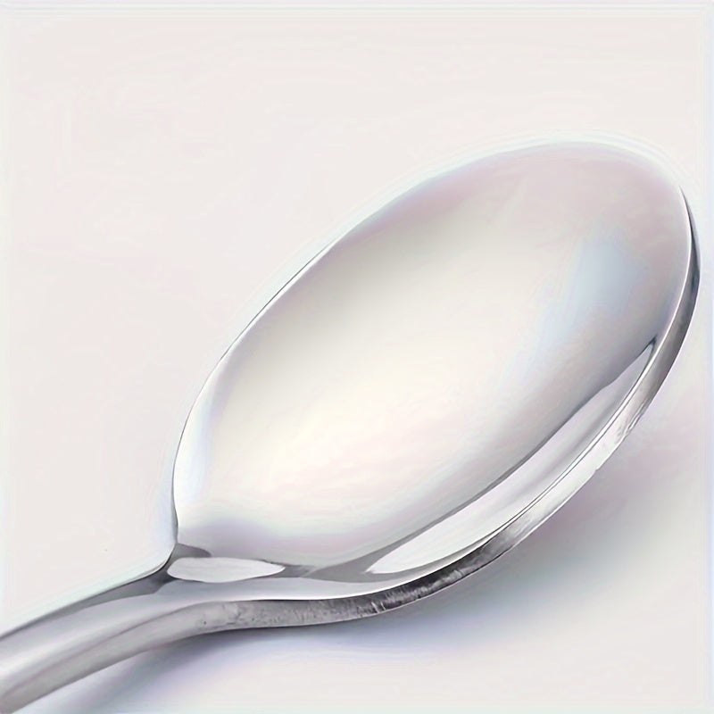 Stainless Steel Long-Handled Spoon for Iced Tea Coffee and Ice Cream