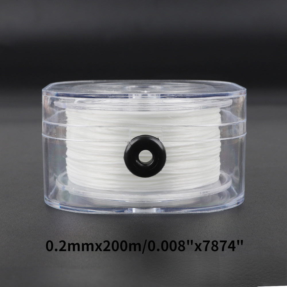 Beading Thread Set Assorted Elastic Polyester Cords for Jewelry Making 0.2mm 0.6mm 0.8mm 1.0mm