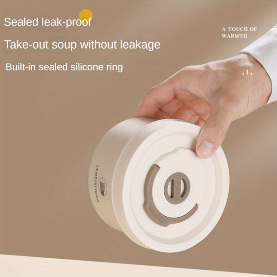 Stainless Steel Insulated Lunch Box for Office and School Microwave Safe Bento with Compartments