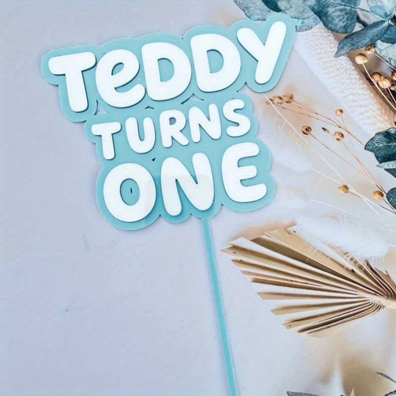 Personalized Acrylic Cake Topper Customizable Party Decor Baking Accessory Gift