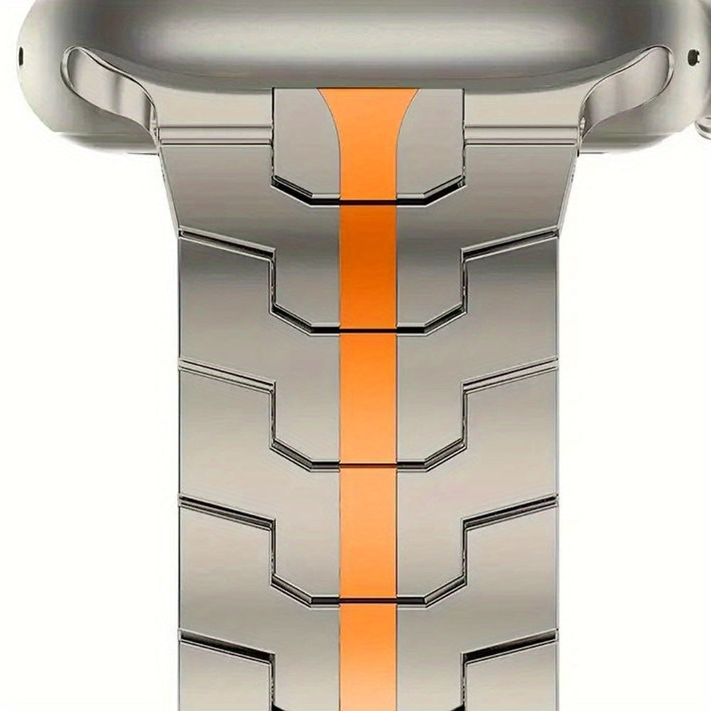 Men's Stainless Steel Metal Watch Strap for 38mm to 49mm Smartwatches Wide Body Compatible with Series 1-10 and Ultra 2