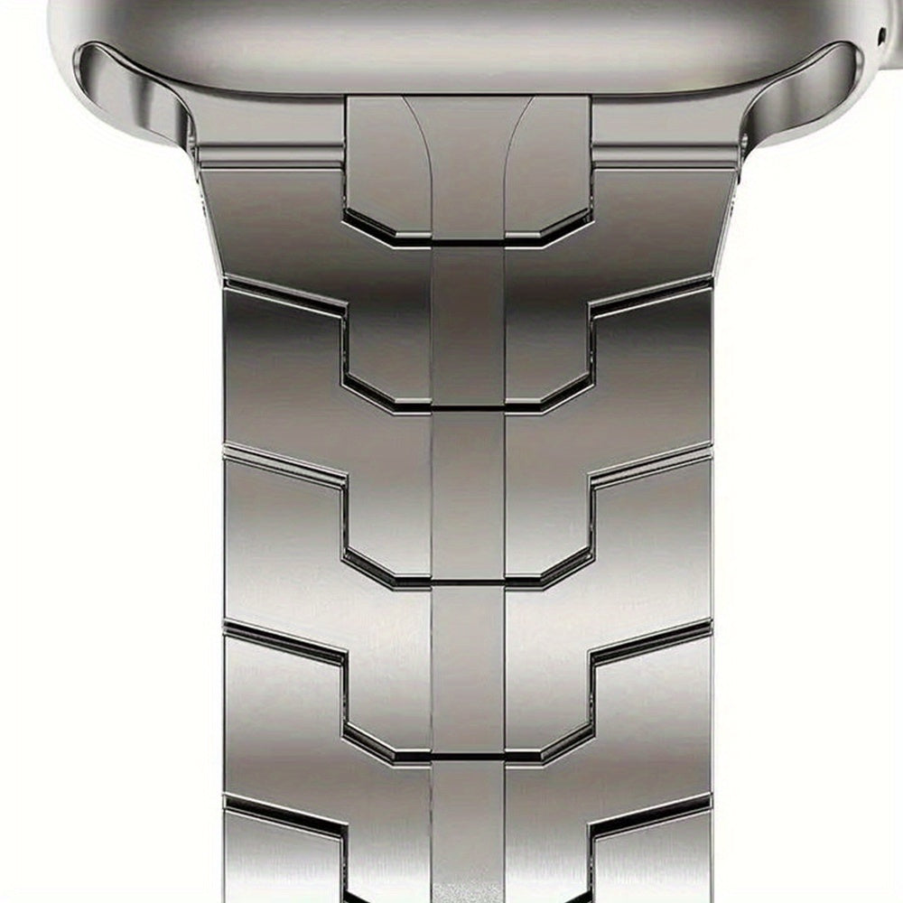 Men's Stainless Steel Metal Watch Strap for 38mm to 49mm Smartwatches Wide Body Compatible with Series 1-10 and Ultra 2