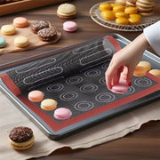 Silicone Baking Mat Non-Stick Oven Liner for Macarons Cookies Pastries