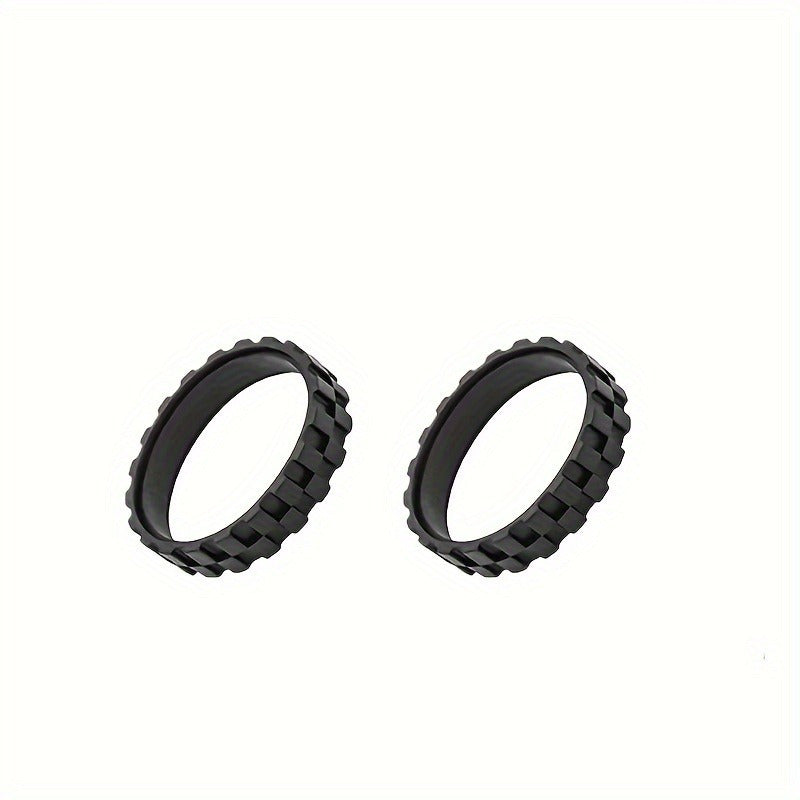 Replacement Tire and Front Wheel Set for Robot Vacuum Cleaner Models 500-900