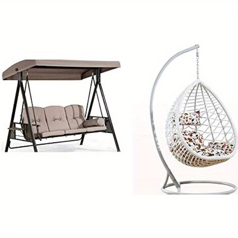 Heavy Duty Metal Hammock Spring Hooks for Porch Swings and Hanging Chairs 317.51KG Capacity