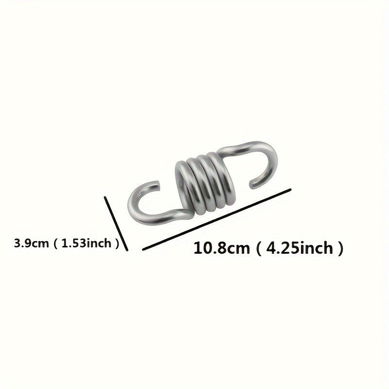 Heavy Duty Metal Hammock Spring Hooks for Porch Swings and Hanging Chairs 317.51KG Capacity