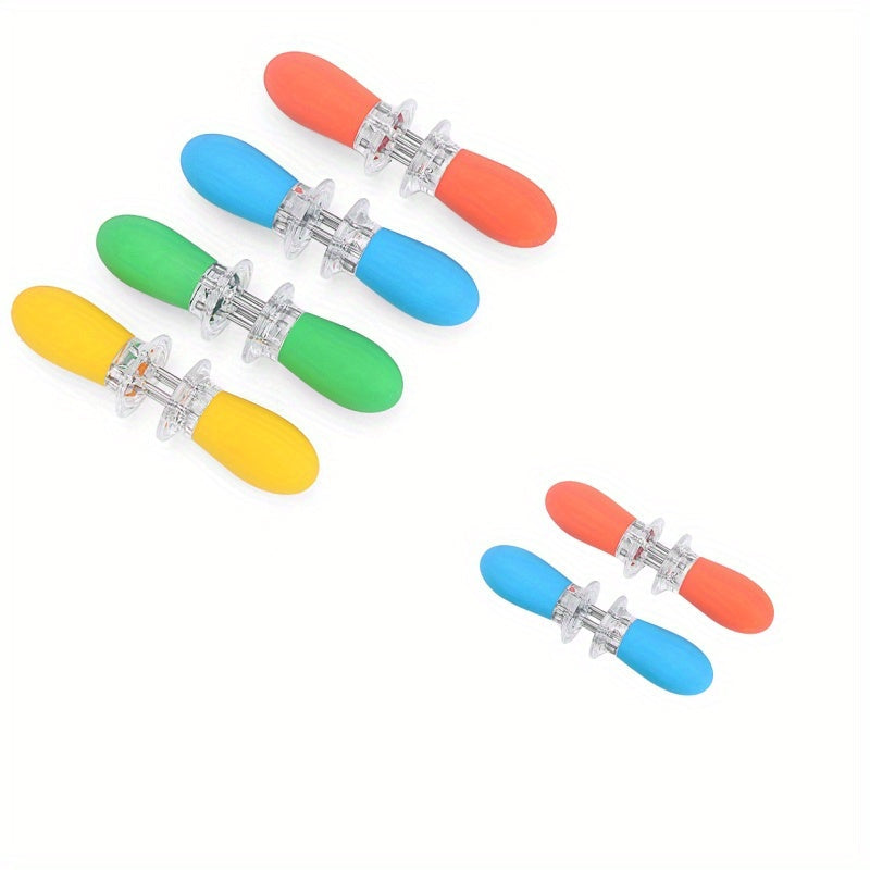 Barbekyu va piknik uchun yopishmaydigan tutqichli zanglamaydigan po'latdan yasalgan makkajo'xori uchi cho'ntaklari to'plami