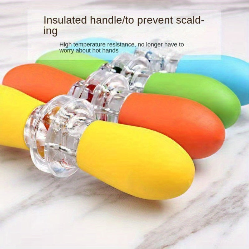 Barbekyu va piknik uchun yopishmaydigan tutqichli zanglamaydigan po'latdan yasalgan makkajo'xori uchi cho'ntaklari to'plami