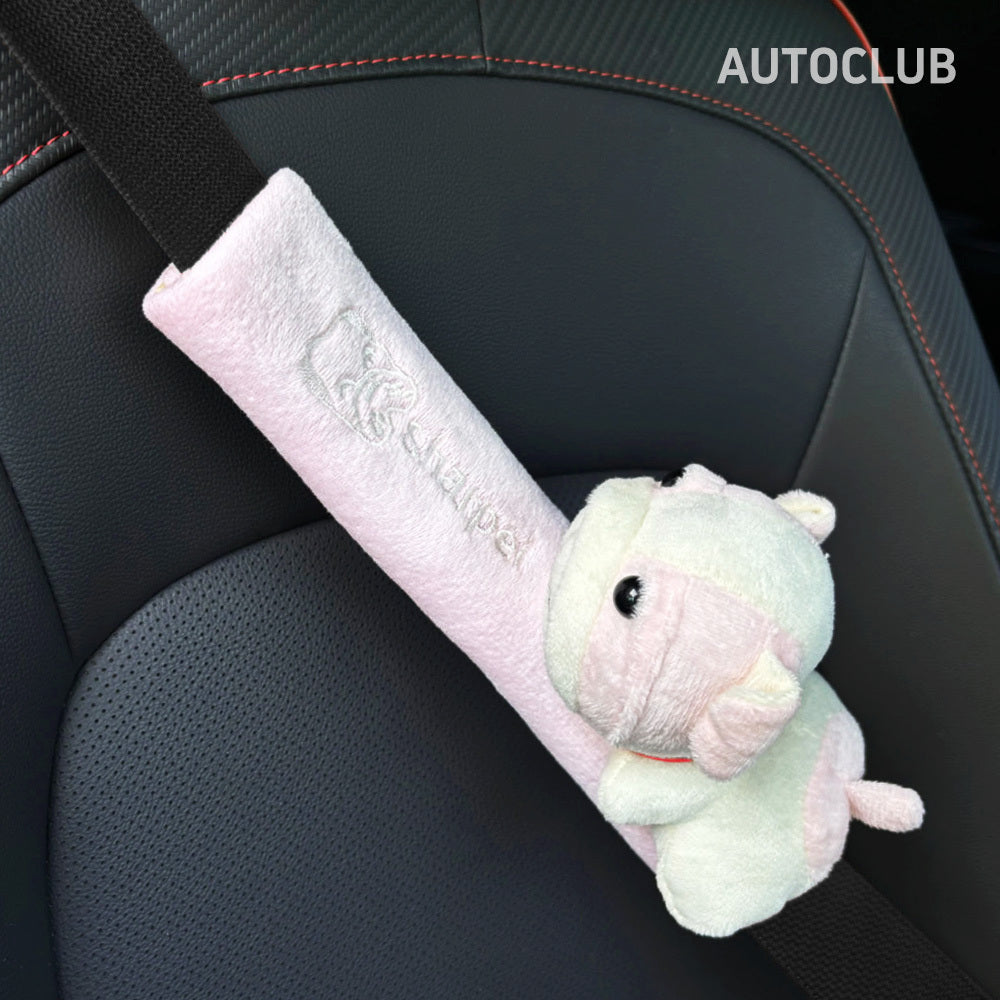 Bolalar avtomobil o'rindig'i kamarining yelka himoyachisi, to'qimachilik kengaytma qoplami