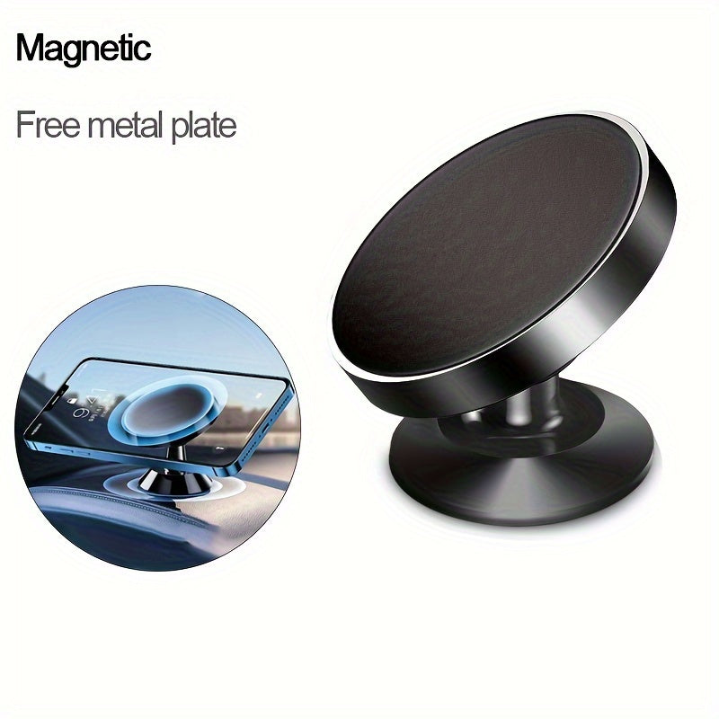 Universal Magnetic Car Phone Holder Stand for iPhone and Android Devices