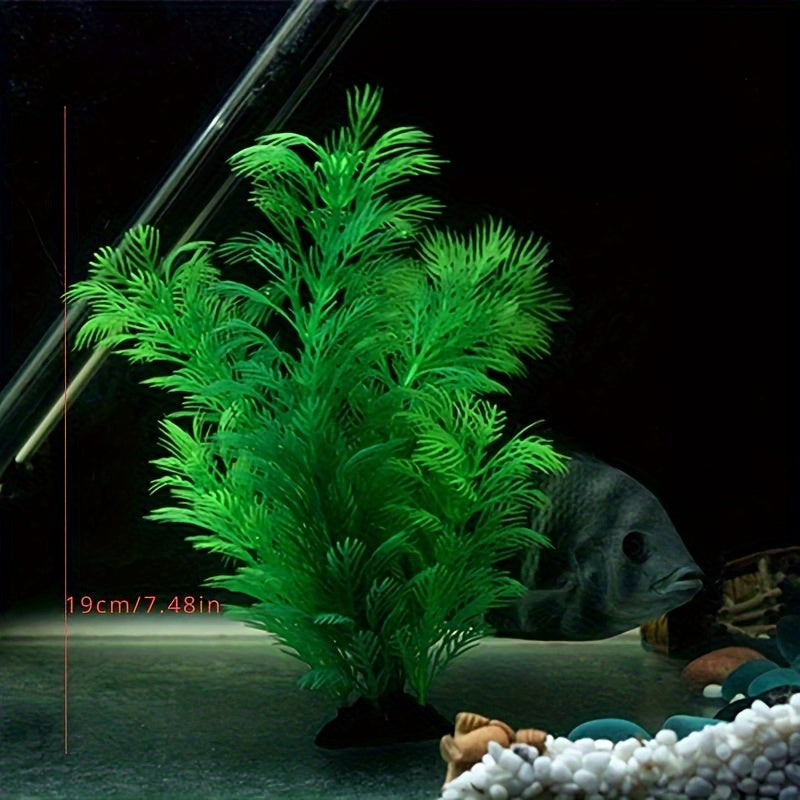 Artificial Water Weeds Aquarium Plant Decoration for Fish Tank PC Material