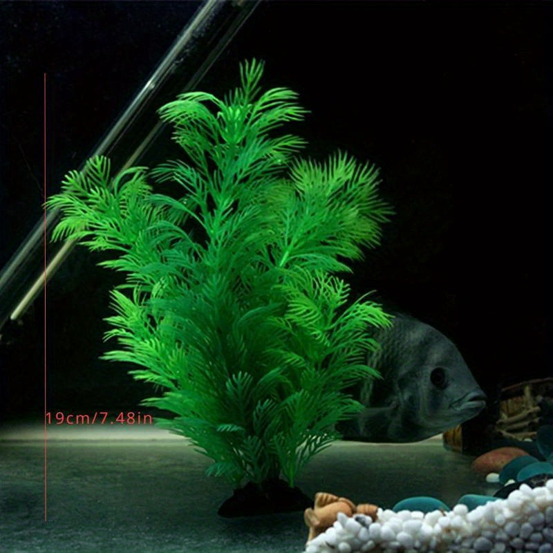 Artificial Water Weeds Aquarium Plant Decoration for Fish Tank PC Material