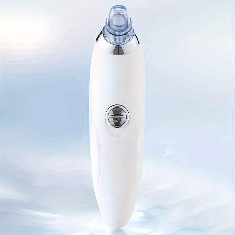 Portable Blackhead Vacuum Cleaner with 4 Nozzles, Gentle, Safe, Battery-Free