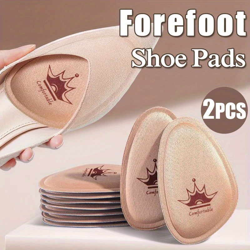 Women Forefoot Pads Insert Half Size Insoles Non-slip Breathable Foot Cushions