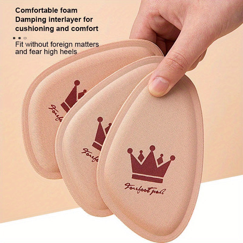 Women Forefoot Pads Insert Half Size Insoles Non-slip Breathable Foot Cushions