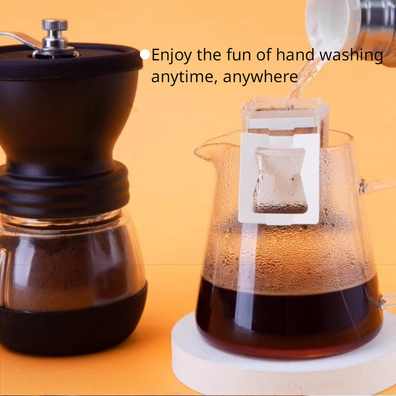 Bolsas desechables para filtro de café 100/200 piezas, a prueba de fugas, con oreja colgante para hogar y viajes