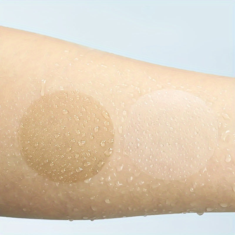 Pack of 100 Men's Disposable Nipple Covers Ultra-Thin Adhesive Stickers for Sports and Fitness