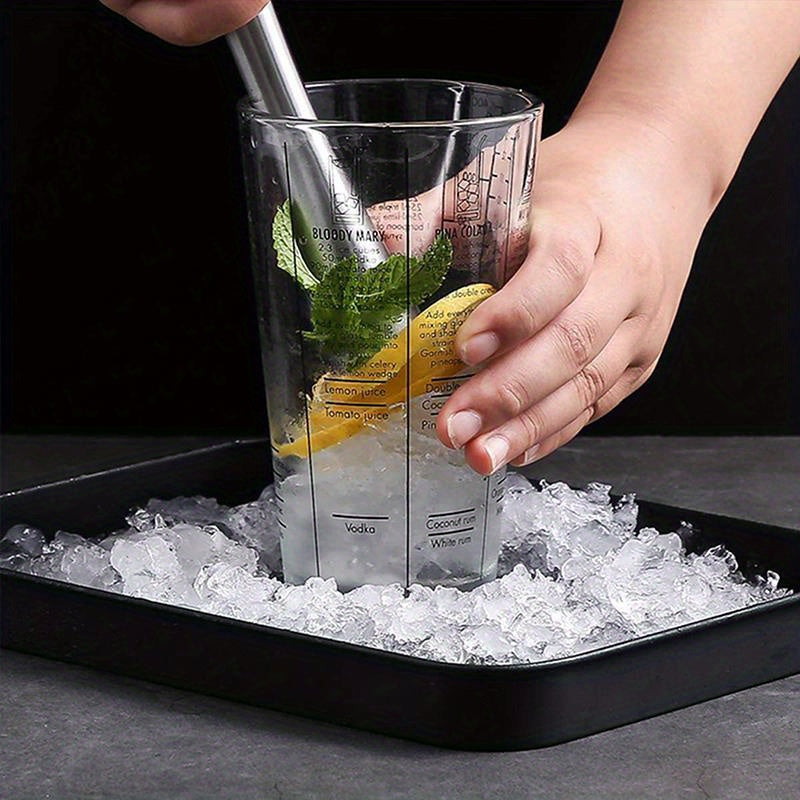 Uyda yoki barlarda ichimliklarni aralashtirish uchun mo'ljallangan, mustahkam zanglamaydigan po'latdan yasalgan mojito muddleri, tsitrus mevalarini, o'tlarni va ziravorlarni maydalash uchun ideal.