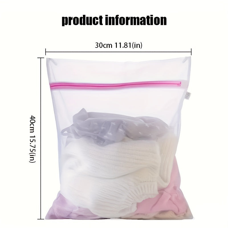 2Pc Mesh Laundry Bags Set Waterproof Protect Clothing Socks Bras
