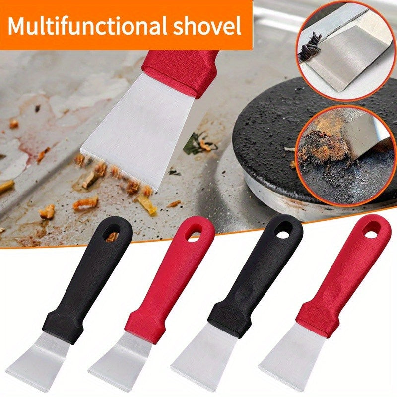 Multi-Functional Stainless Steel Scraper for Ice, Kitchen, Range Hood Cleaning