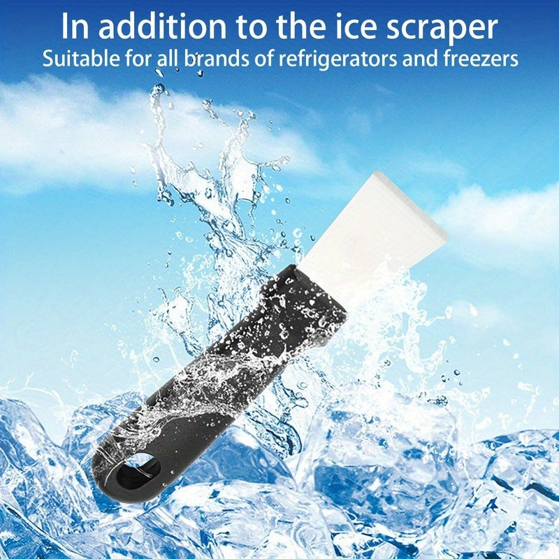 Multi-Functional Stainless Steel Scraper for Ice, Kitchen, Range Hood Cleaning
