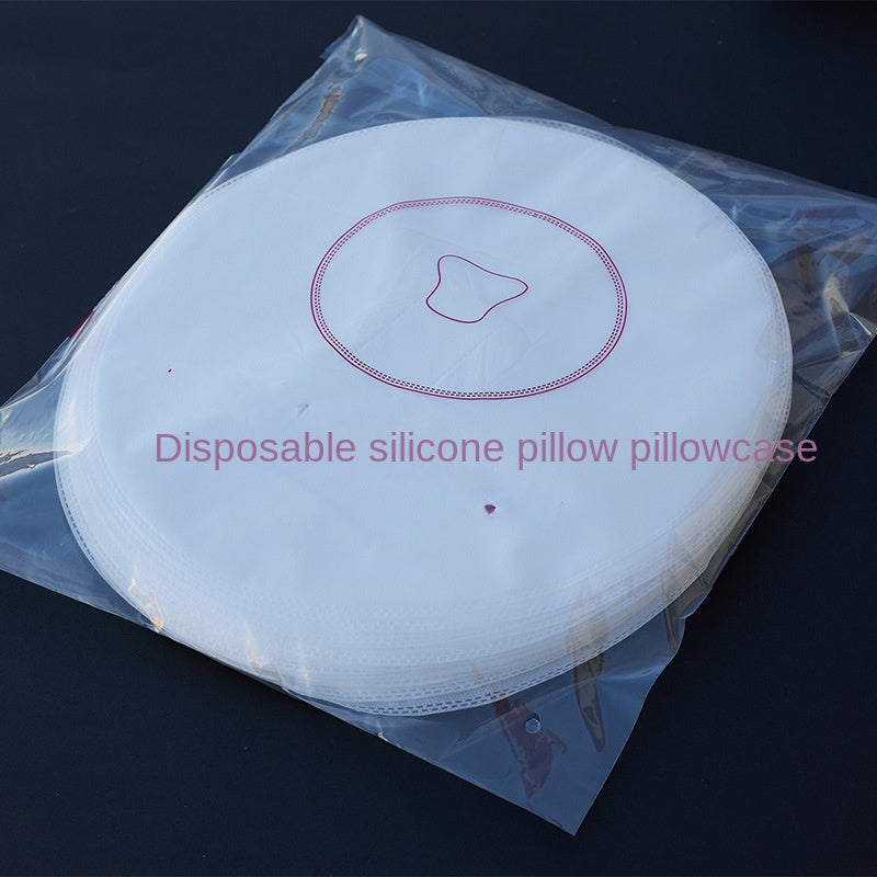 Disposable Waterproof Pillow Covers Pack of 10 Non-Woven Fabric for Home Hotel Hospital Use