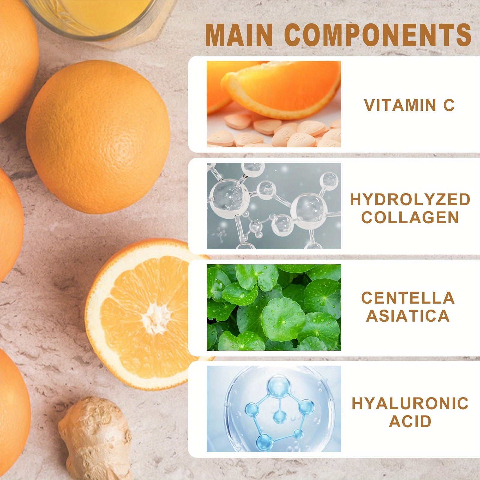 20-Piece Collagen Sleep Facial Mask Set for Moisturizing Firming Brightening Skin