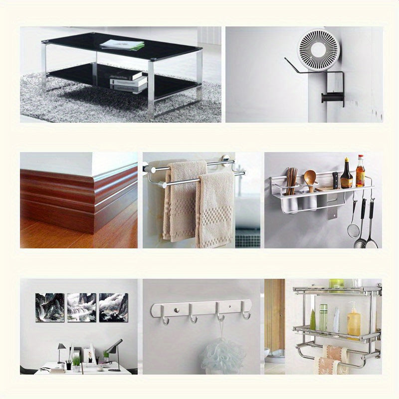 Zamonaviy yopishqoq yordamchi tutqichlar, bir nechta sirtlar uchun, 1, 5 yoki 10 ta paket