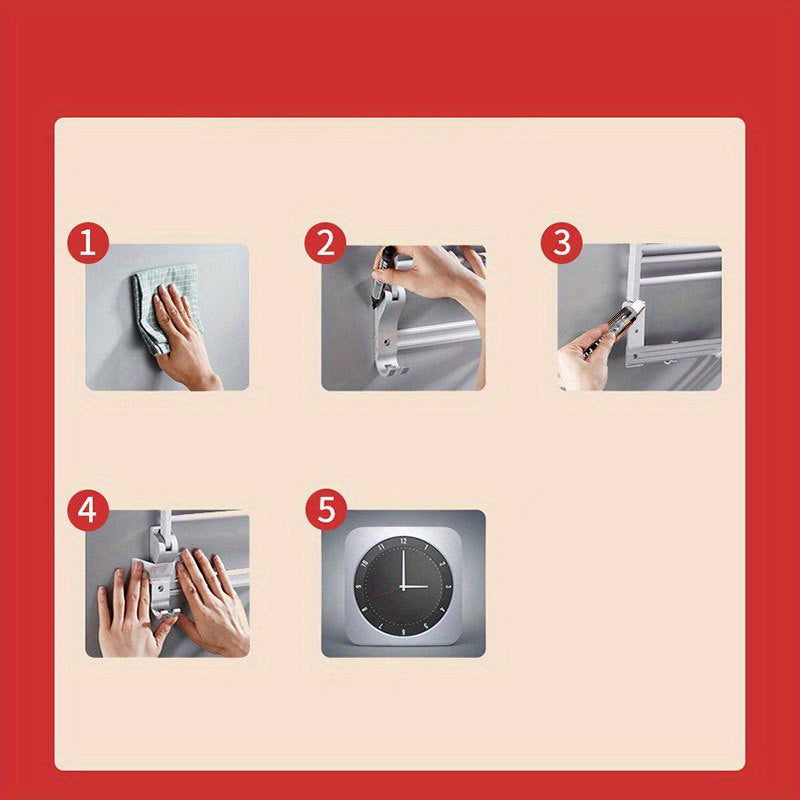 Zamonaviy yopishqoq yordamchi tutqichlar, bir nechta sirtlar uchun, 1, 5 yoki 10 ta paket