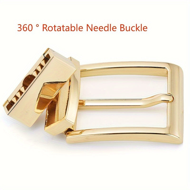 Adjustable Leather Belt Buckle for Pants and Belts 1.3-1.38 Inches