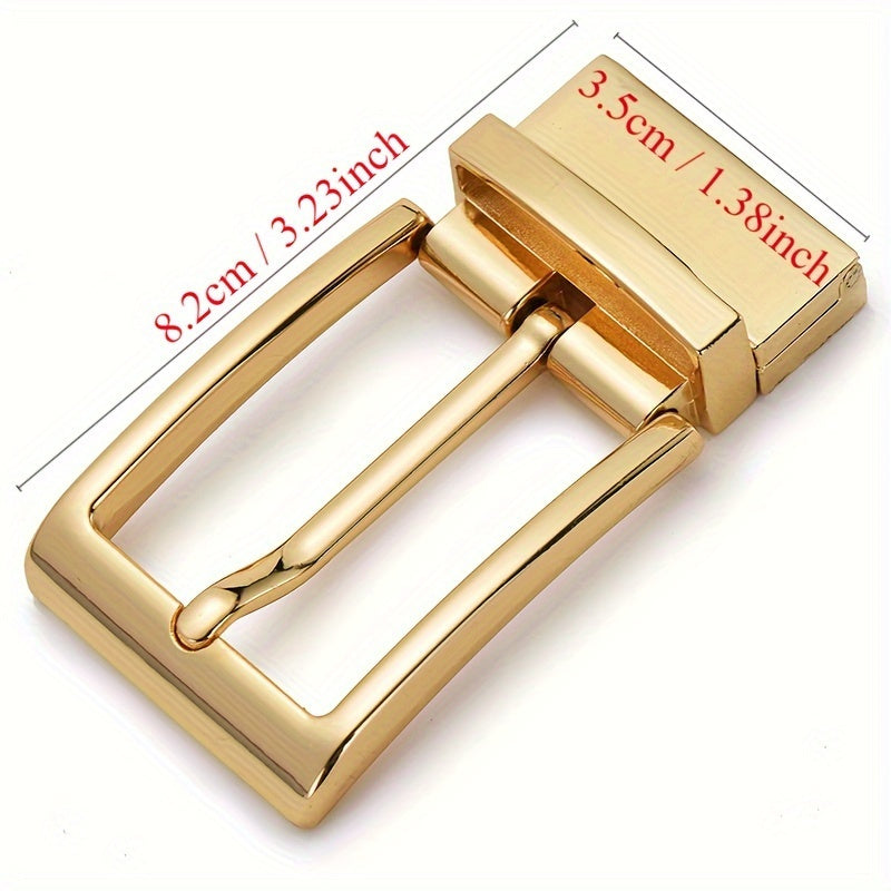 Adjustable Leather Belt Buckle for Pants and Belts 1.3-1.38 Inches