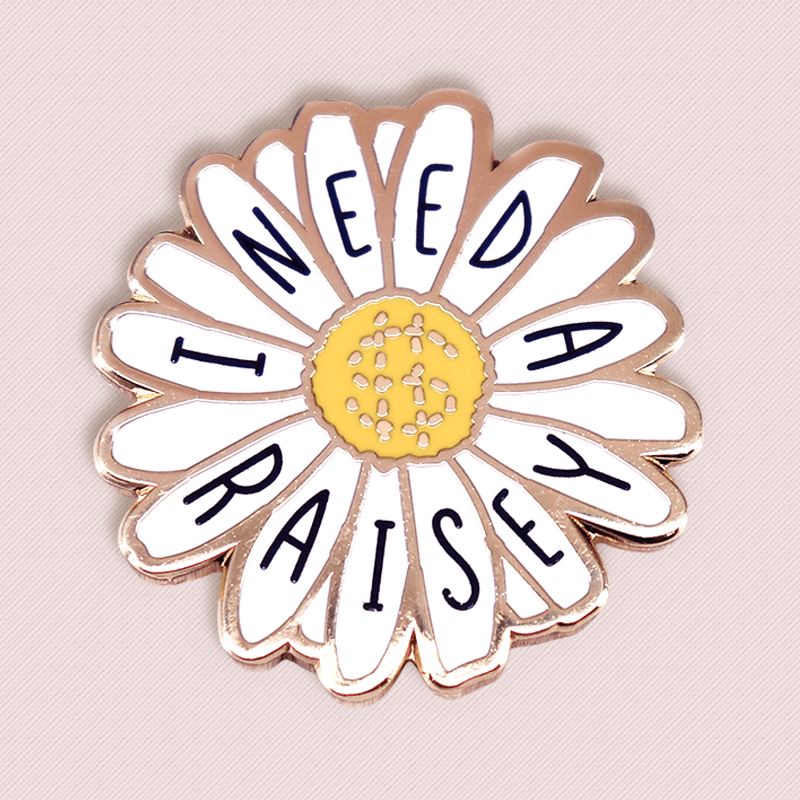 Ayollar uchun vintage Daisy Pin Brooch, nafis alloy hamshira aksessuari