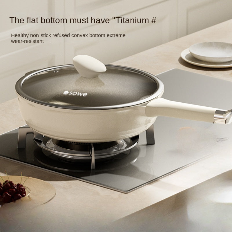 Mustahkam yopishqoq alyuminiy qozon - Steyk, tuxum va boshqa taomlarni tayyorlash uchun ideal - Pechda ishlatilishi mumkin, elektr va gaz plitalari bilan ishlaydi