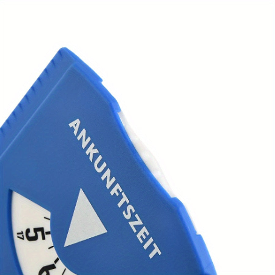 Parking Disc Timer with Ice Scraper, Digital Display, Durable PP Material