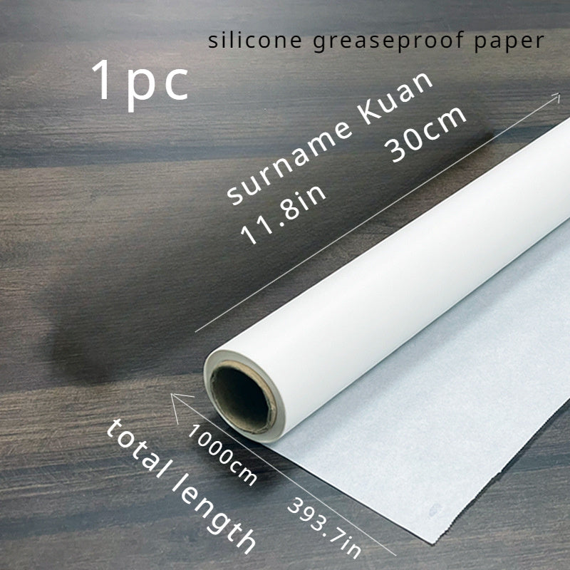 Parchment Paper Roll, Non-Stick Baking Sheets, Heat-Resistant Air Fryer Liners