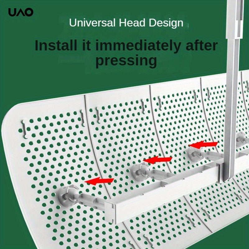 Universal Wall-Mounted Air Conditioner Wind Baffle Adjustable 8-Leaf Air Shield